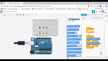 Crear un semaforo con TINKERCAD - Tutorial + Codigo