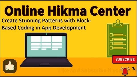 Create Stunning Patterns with Block-Based Coding in App Development