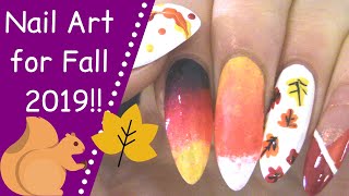 2019 NAIL ART FOR Autumn -10 EASY Fall Nail Ideas | Tutorial Compilation For BEGINNERS!