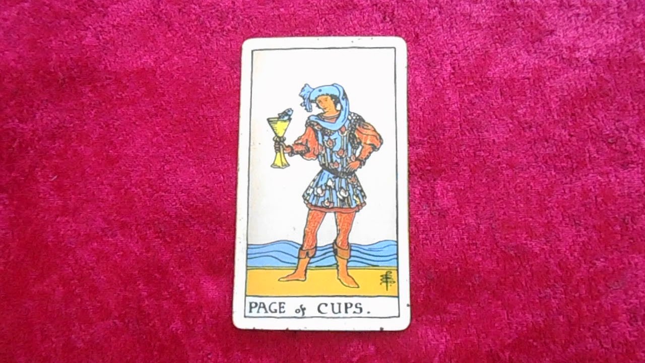 Паж кубков 78 дверей карта дня