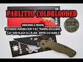 Unboxing &amp; Review: Spyderco Paramilitary 2 DLT Trading, 3.44″ S90V Black DLC Blade, Green Handle.