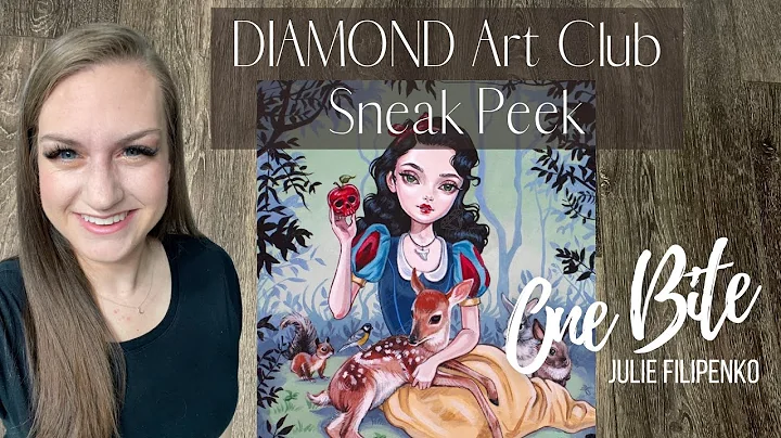 Diamond Art Club Sneak Peek One Bite by Julie Fili...