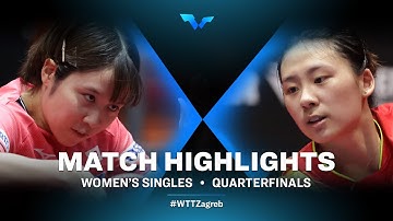 Miu Hirano vs Chen Yi | WS | WTT Contender Zagreb 2022 | (QF)