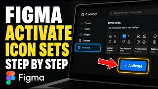 How to activate icon sets in Figma Community - Step By Step How to activate icon sets in Figma Community - Step By Step
