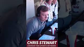 JoJo Earle Touchdown Highlight on Alabama Football Radio Booth Cam #shorts #rolltide