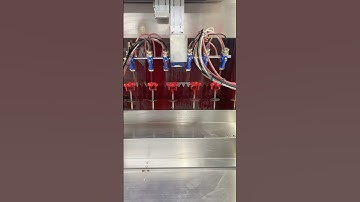 automatic paint spraying robot #machine #factoryworks #factoryworker #satisfying #workshop #shorts