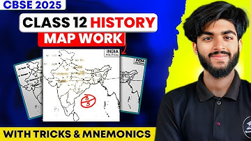 Class 12 history COMPLETE MAP work 2024-25 | Boards 2025