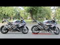 BMW S1000RR 2020 Stock sound VS Akrapovic Slip-On Line (Titanium), exhaust installation | Brandpark