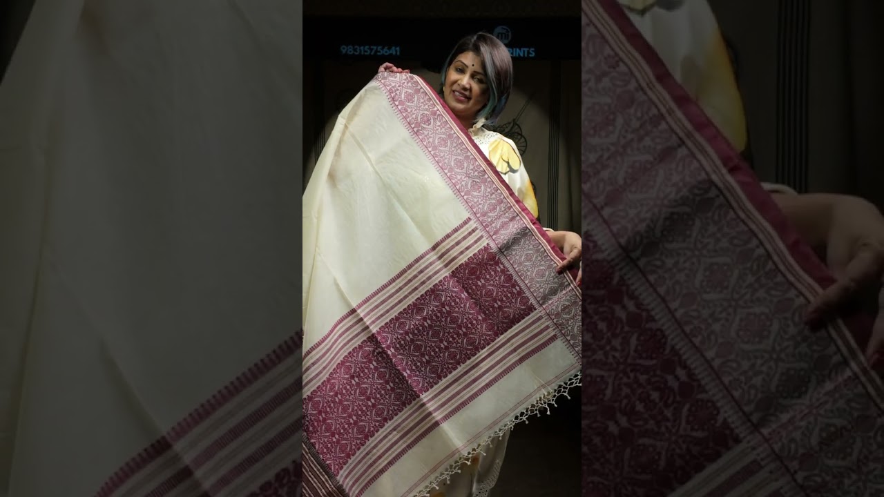 TUSSAR Exclusive/handcrafted woven sarees by MOU PRINTS/9831575641 whatsApp 