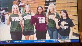 Channel 7 News & Cassidy
Cassidy Flag Football Scolarship Channel 7 News & Cassidy