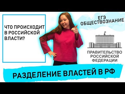 Разделение властей в РФ
