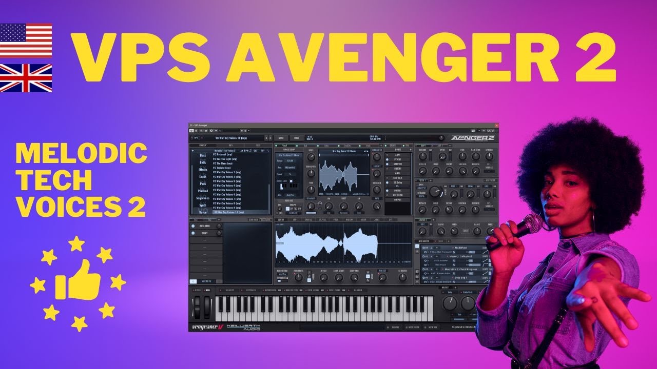 Vengeance Sound Avenger 2 - Melodic Tech Voices 2 Sound Expansion