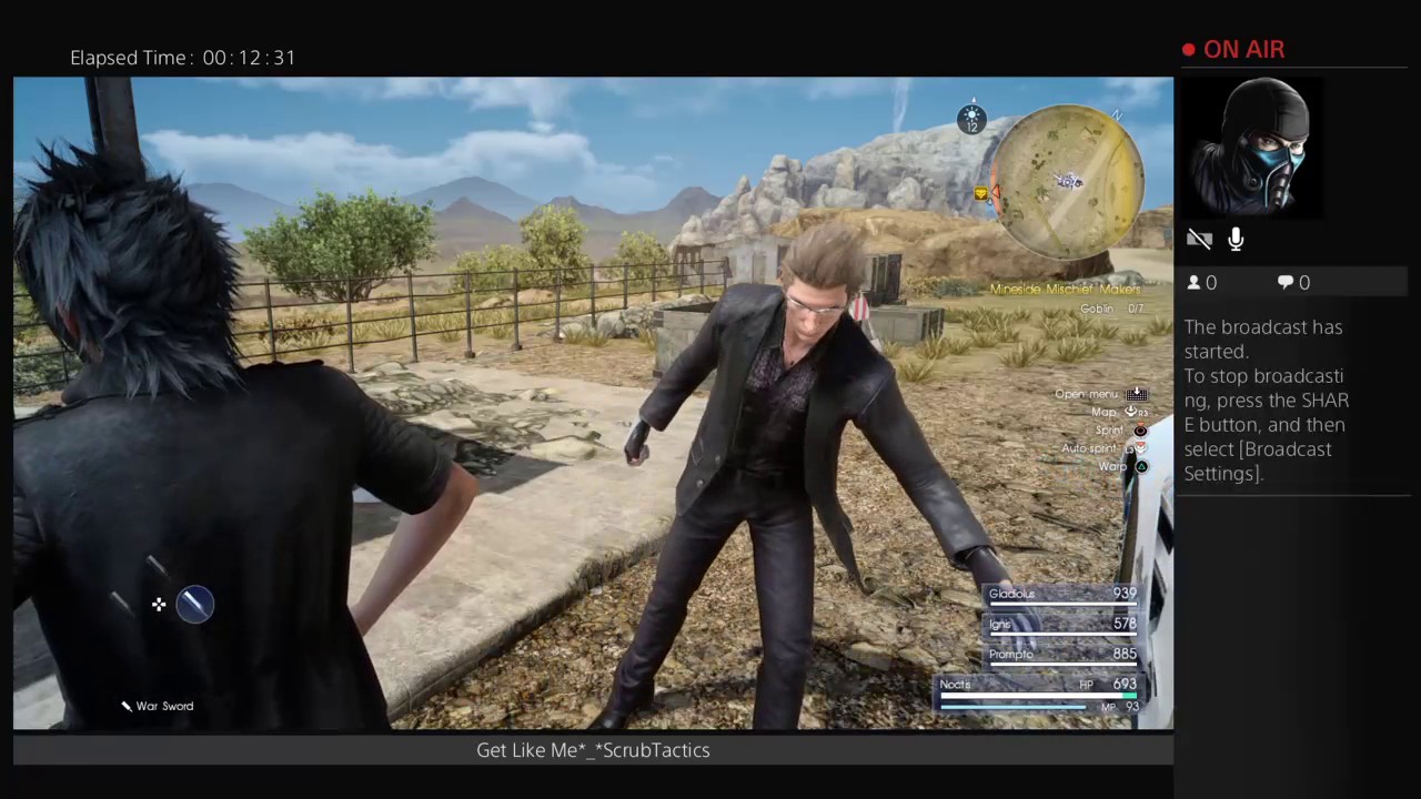 PrinceHyphy's Live FFXV