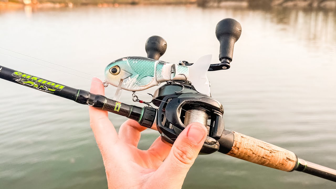 SWIMBAITING for bass!