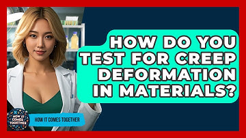 How Do You Test For Creep Deformation In Materials? - How It Comes Together