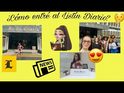 ¿CÓMO ENTRÉ AL LISTÍN DIARIO?? -STORYTIME (Tour por las instalaciones?)