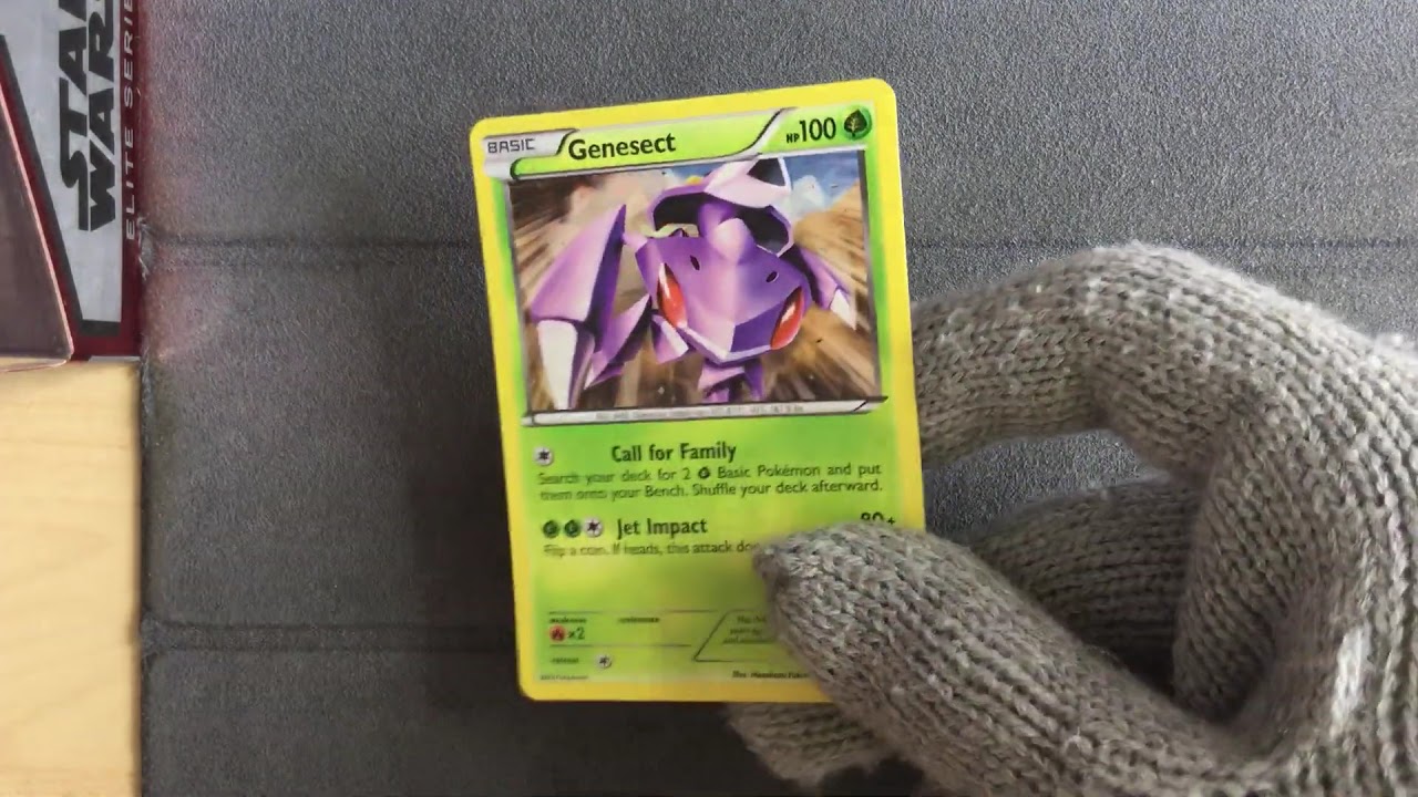 Genesect 10/101 Cracked Ice Holo - Pokemon Plasma Blast Themedeck Promo
