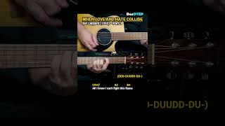 Download Lagu When Love and Hate Collide - Def Leppard (1995) Easy Guitar Chords Tutorial with Lyrics Part 1 MP3