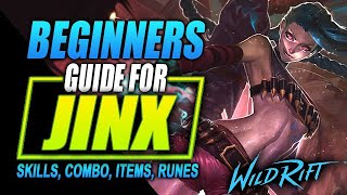 Jinx Wild Rift Guide | Combo, Skill, Items | League of Legends