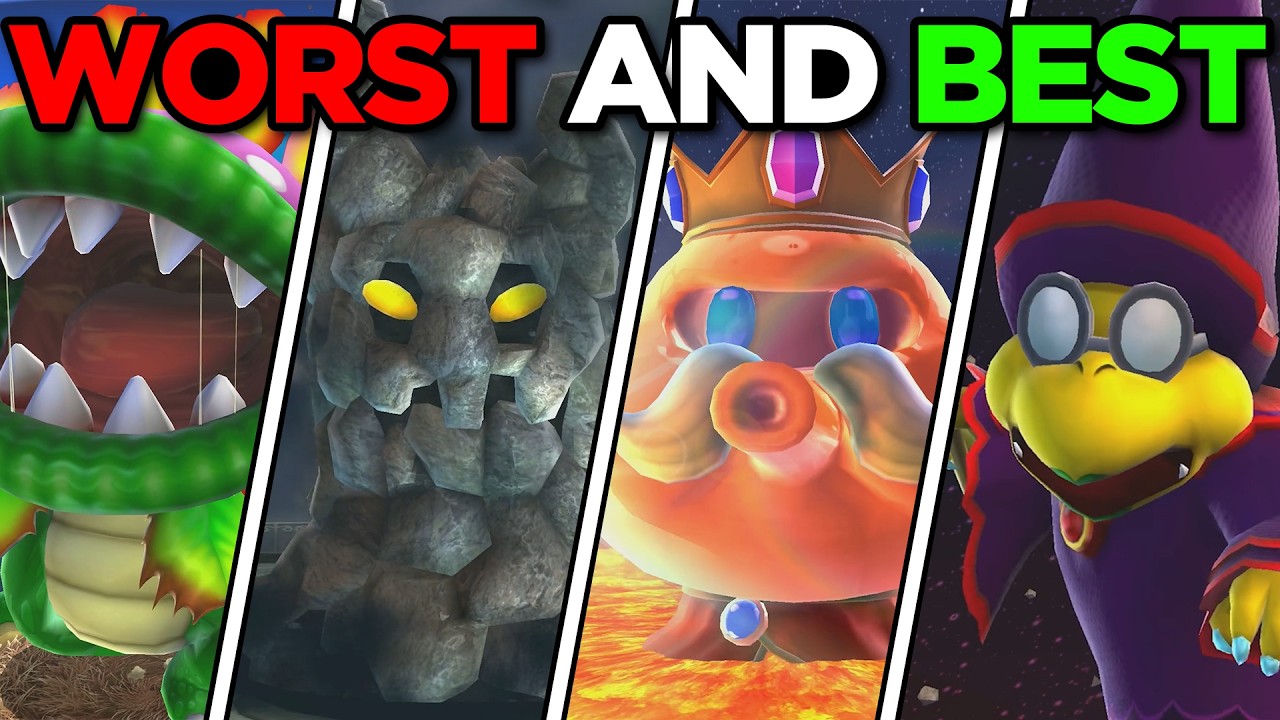 The Best and Worst Super Mario Galaxy Bosses - YouTube