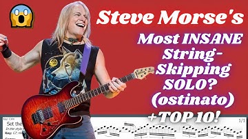 When PRECISION STRING-SKIPPING Creates ICONIC RIFFS!!! STEVE MORSE