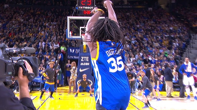 Warriors fan sinks half-court shot like it's no big deal, wins car — VIDEO