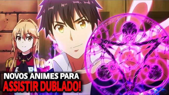 7 ANIMES DE MAGIA COM FANTASIA DUBLADOS ONDE O PROTAGONISTA