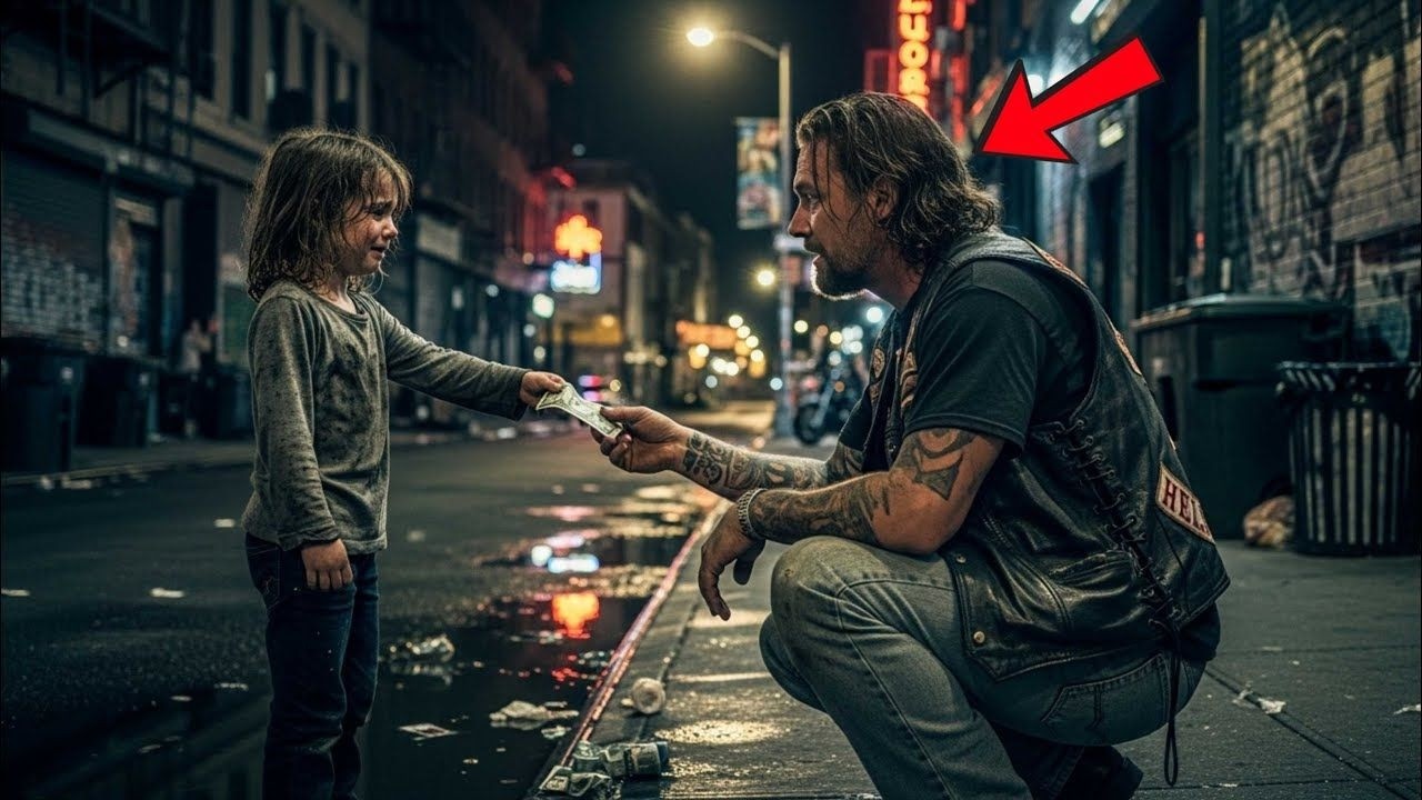 I Saved $23 to Buy Mommy Back Girl Told Biker — She Didn't Know He Was a Hells Angel...............