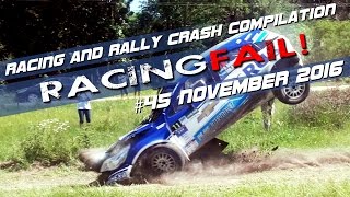 Racing and Rally Crash Compilation Week 45 November 2016