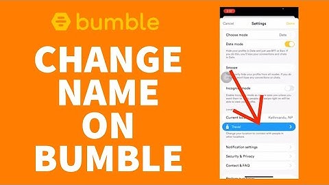 How to Change Name on Bumble | Bumble Profile Username Change(2022)