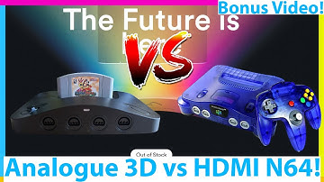 Analogue 3D vs Nintendo 64! Analogue 3D Gameplay Comparison Bonus Video
