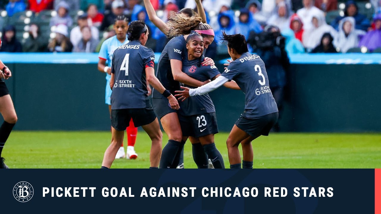 Bay FC Goal by Kiki Pickett against Chicago Red Stars