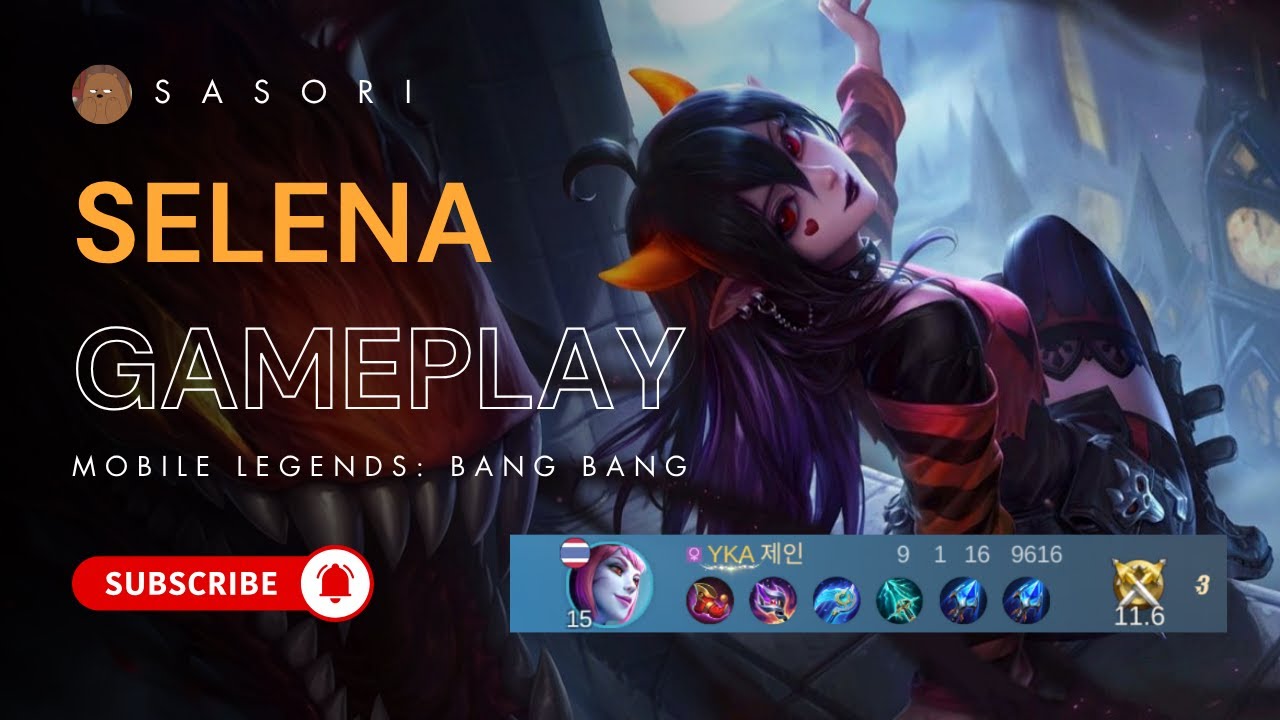 Selena INSANE Abyssal Arrow Accuracy Gameplay| Best Mage Assassin Build | Mobile Legends: Bang Bang