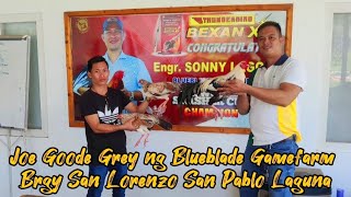 Joe Goode Grey ni Cong.Sonny Lagon ng Blueblade Gamefarm bumili Tayo screenshot 5