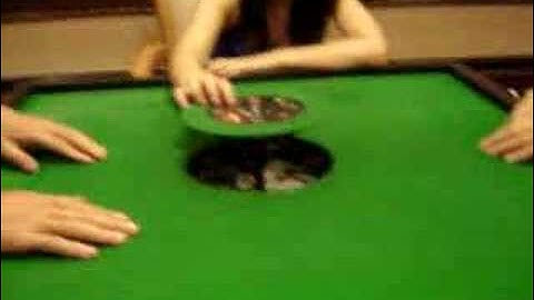Electric Automatic Shuffling Mahjong Májiàng Table!