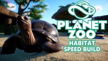 Building an Aldabra Giant Tortoise Habitat | Planet Zoo
