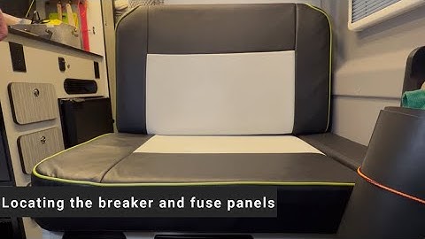 Locating The AC Breaker and DC Fuse Panels on a 1st Gen RoamRig Revel Power System