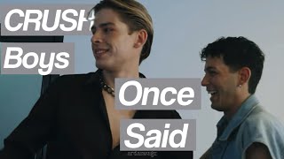 CRUSH üyeleri 6 dk 47 saniye boyunca kendi şakalarına patlıyorlar | CRUSH Boys Once Said