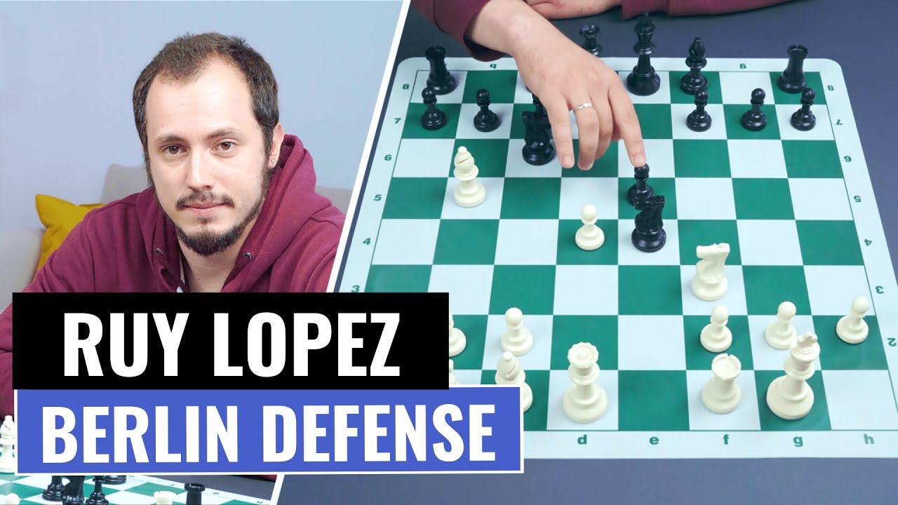 Learn the Ruy Lopez Berlin Defense - Aulas de Xadrez 