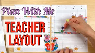 How to Decorate & Use the Teacher Layout Happy Planner if You Aren't a Teacher  Patron Inspired!