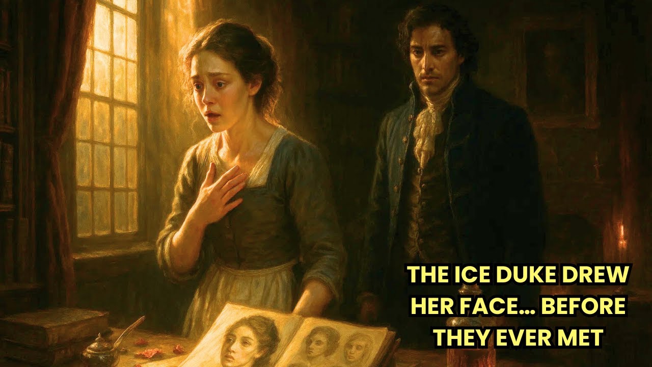 SHE WAS HIRED TO CLEAN THE DUKE’S STUDY… BUT FOUND HER OWN PORTRAIT ON HIS DESK