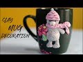 DIY EASY MUG DECORATION | CLAY MUG DECORATION IDEAS |