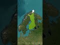 Finland Is Stranger Than You Think 🇫🇮 #map #geography