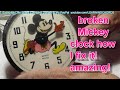 MICKEY MOUSE Clock Repair