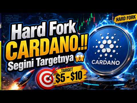 HARD FORK CARDANO,,INI TARGET GILANYA $ADA😱KALIAN WAJIB PUNYA
