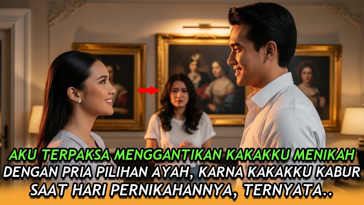 AKU TERPAKSA MENGGANTIKAN KAKAKKU MENIKAH DENGAN PRIA PILIHAN AYAH YANG KABUR DI HARI PERNIKAHAN..