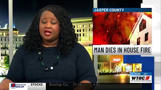 Lightning-sparked house fire kills Jasper County man