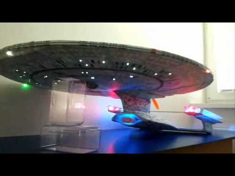 Flying RC Model StarTrek USS-Enterprise NCC-1701-D Part 1