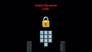 Famous guess the secret code #entertainment #secretcode #shorts Wealth