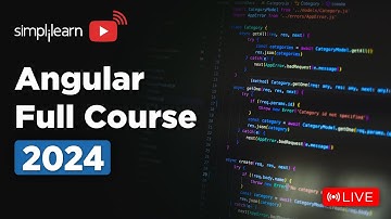 Angular Full Course 2024 | Angular Tutorial for Beginners | Angular Project Tutorial | Simplilearn